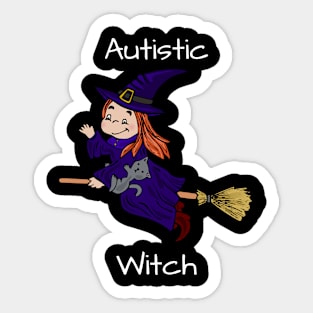 Autistic Witch Sticker